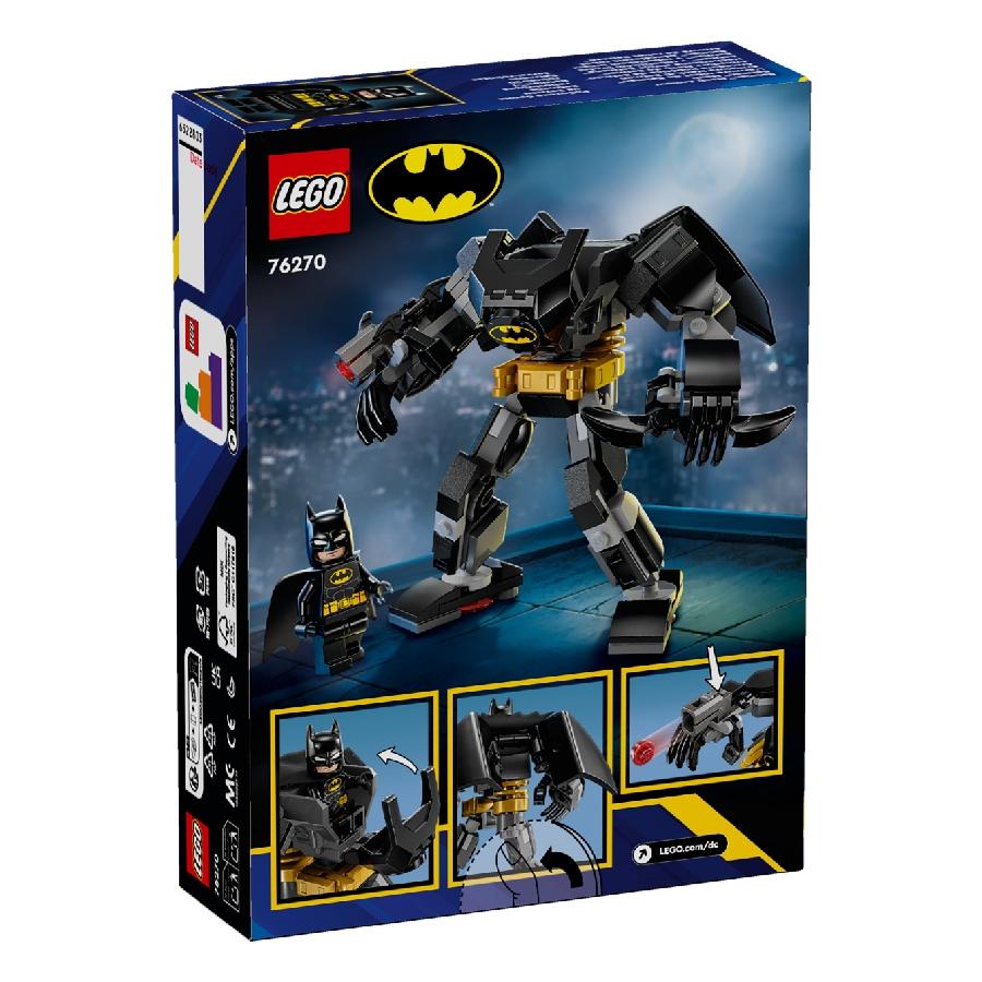 LEGO SUPERHEROES 76270 Đồ Chơi Lắp Ráp Chiến Giáp Của Người Dơi (140 chi tiết)