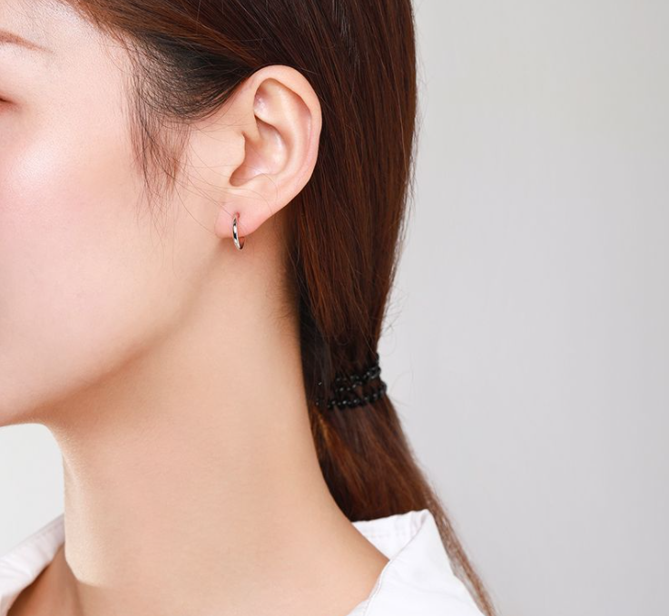 Khuyên tai Bạc S925 Bông Tai Bạc Bạn Gái
