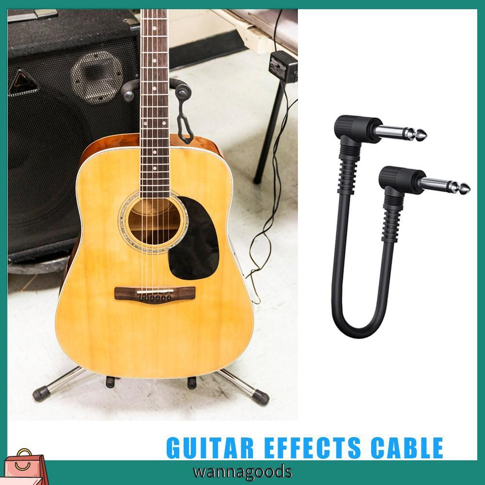 Dây Cáp Khuếch Đại Âm Thanh Đàn Guitar Điện 6.35 15cm