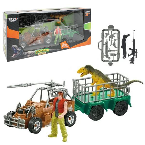 Bộ Đồ Chơi Trung Tâm Nghiên Cứu Khủng Long - Xe Bọc Thép Lớn - Vecto DN7738B