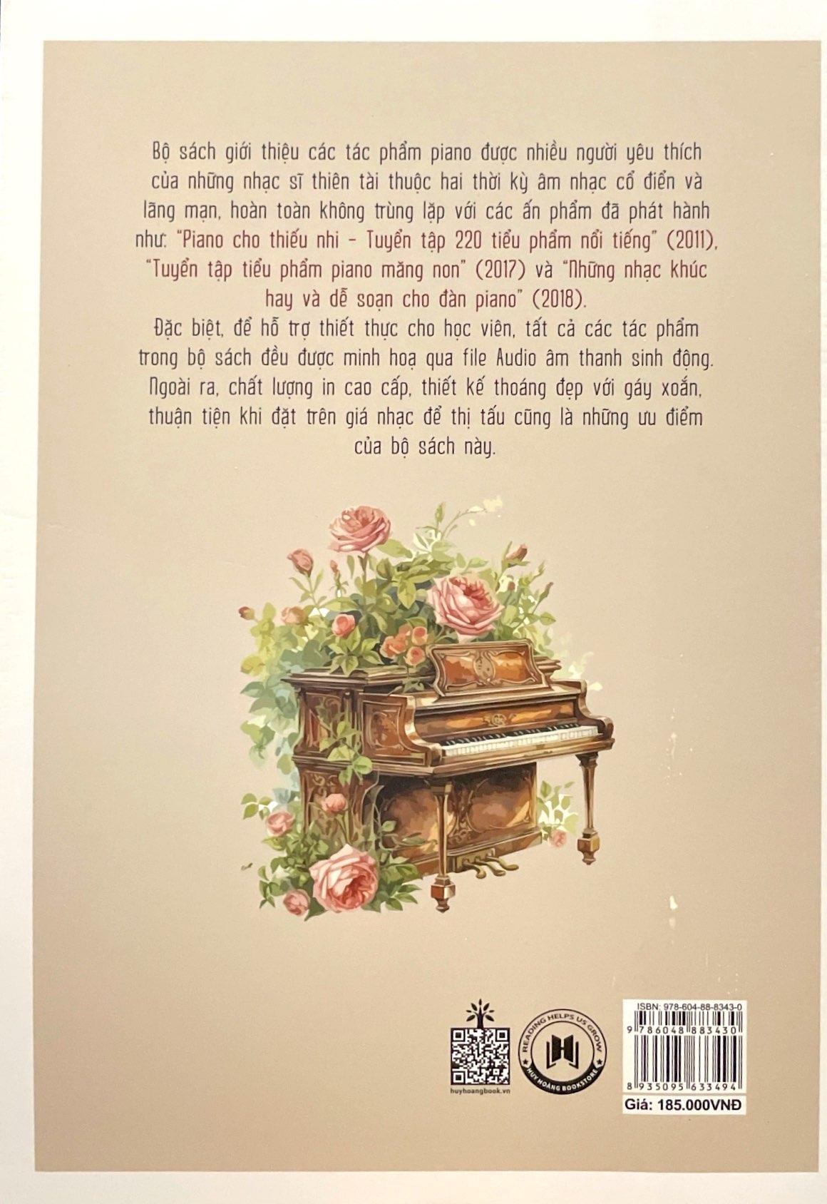 Tuyển Tập Tác Phẩm Piano Cổ Điển-Lãng Mạn Được Yêu Thích - Tập 2 (Tái Bản 2023)