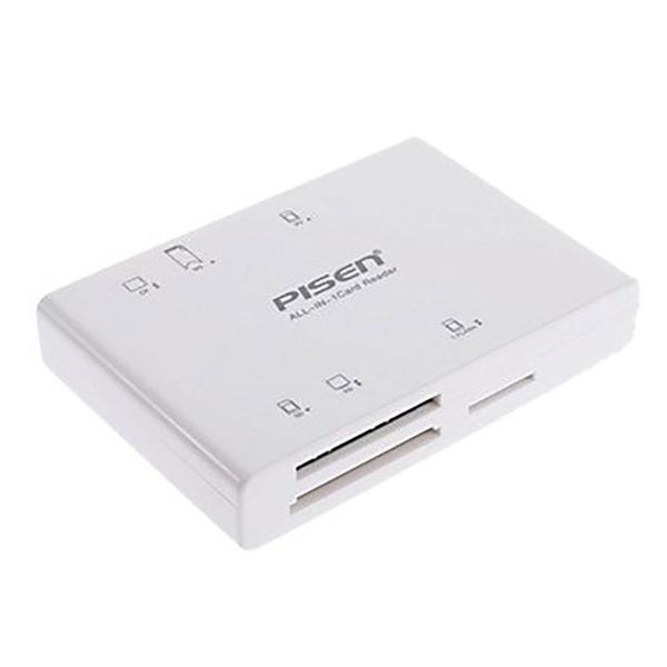 Đầu đọc thẻ Pisen Card Reader II All-in-1 USB 2.0 TS -E070 - Hàng Chính Hãng