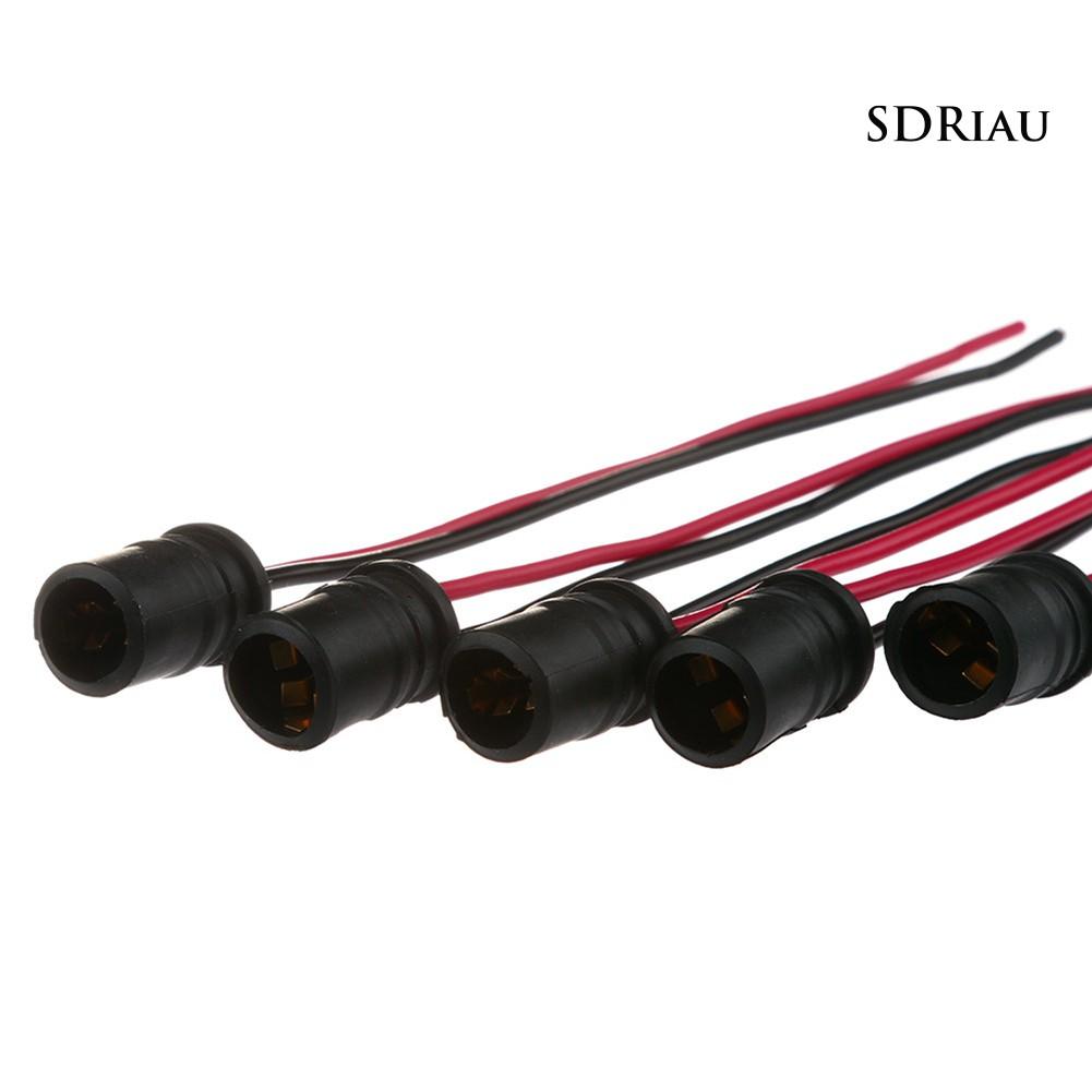 Bộ 5 Chuôi Đèn Led T10 W5W Cho Xe Ô Tô