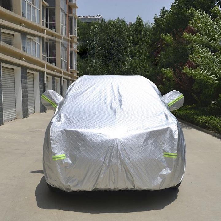 Bạt che phủ xe ô tô 7 chỗ Mitsubishi Pajero Sport chống nắng mưa bụi bẩn, bạt trùm xe ô tô 3 lớp chống nóng