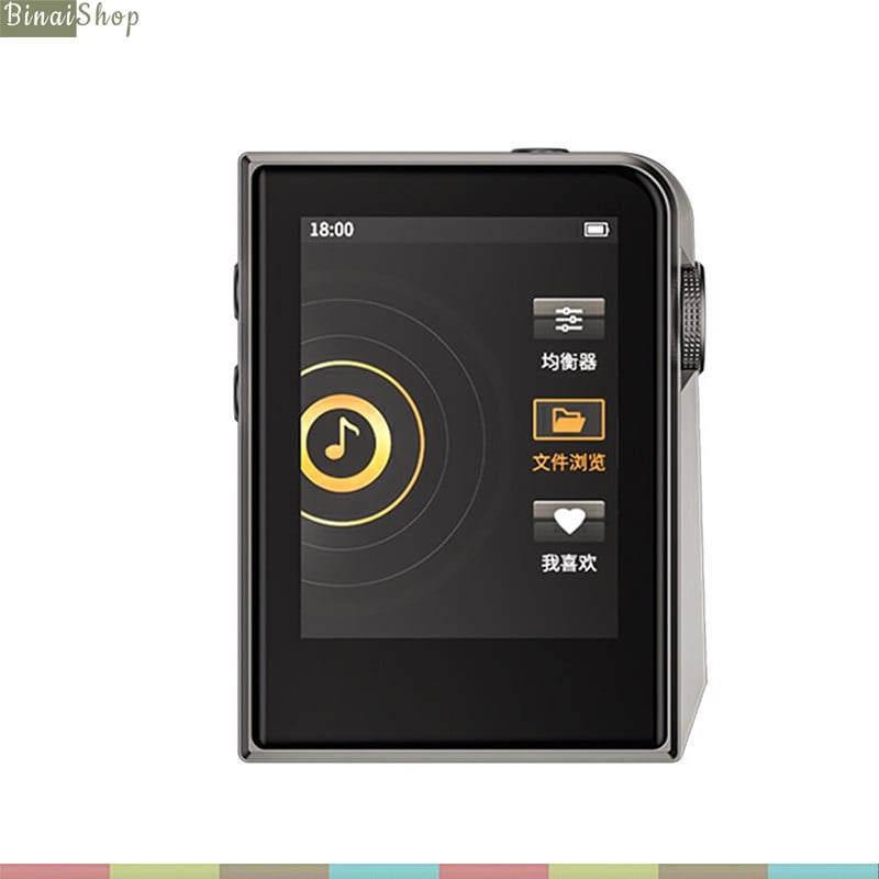 Ruizu A58 - Máy Nghe Nhạc Lossless Hifi, Màn Hình Cảm Ứng, Điều Chỉnh Hiệu Ứng Âm Thanh - Hàng chính hãng