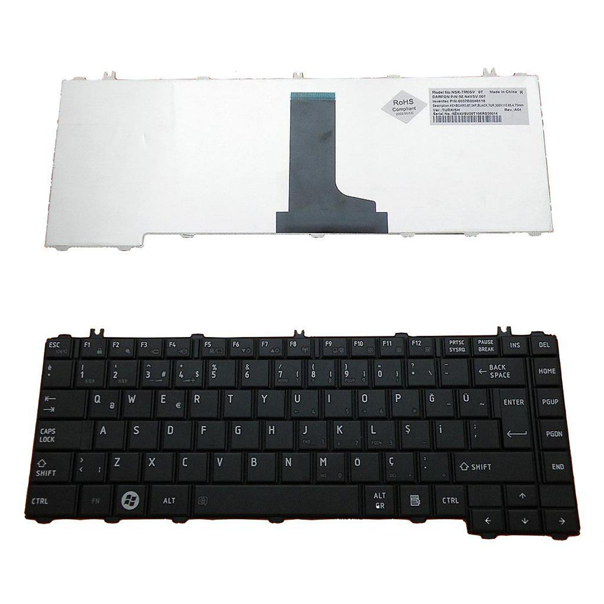 Bàn Phím dùng cho LAPTOP TOSHIBA SATELLITE L640 - Hàng Nhập Khẩu New Seal