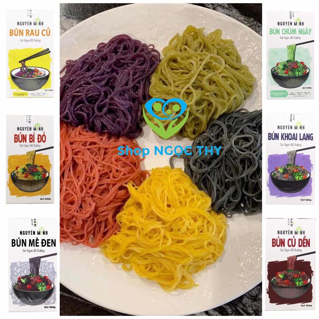 Combo 5 hộp bún rau củ Nguyên Minh 300gr/hộp