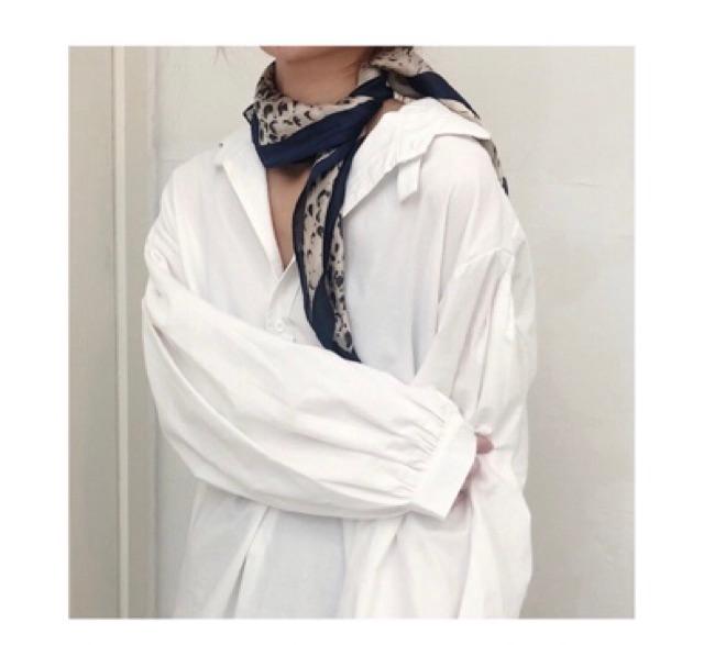 Khăn lụa vuông thời trang công sở size 70x70cm