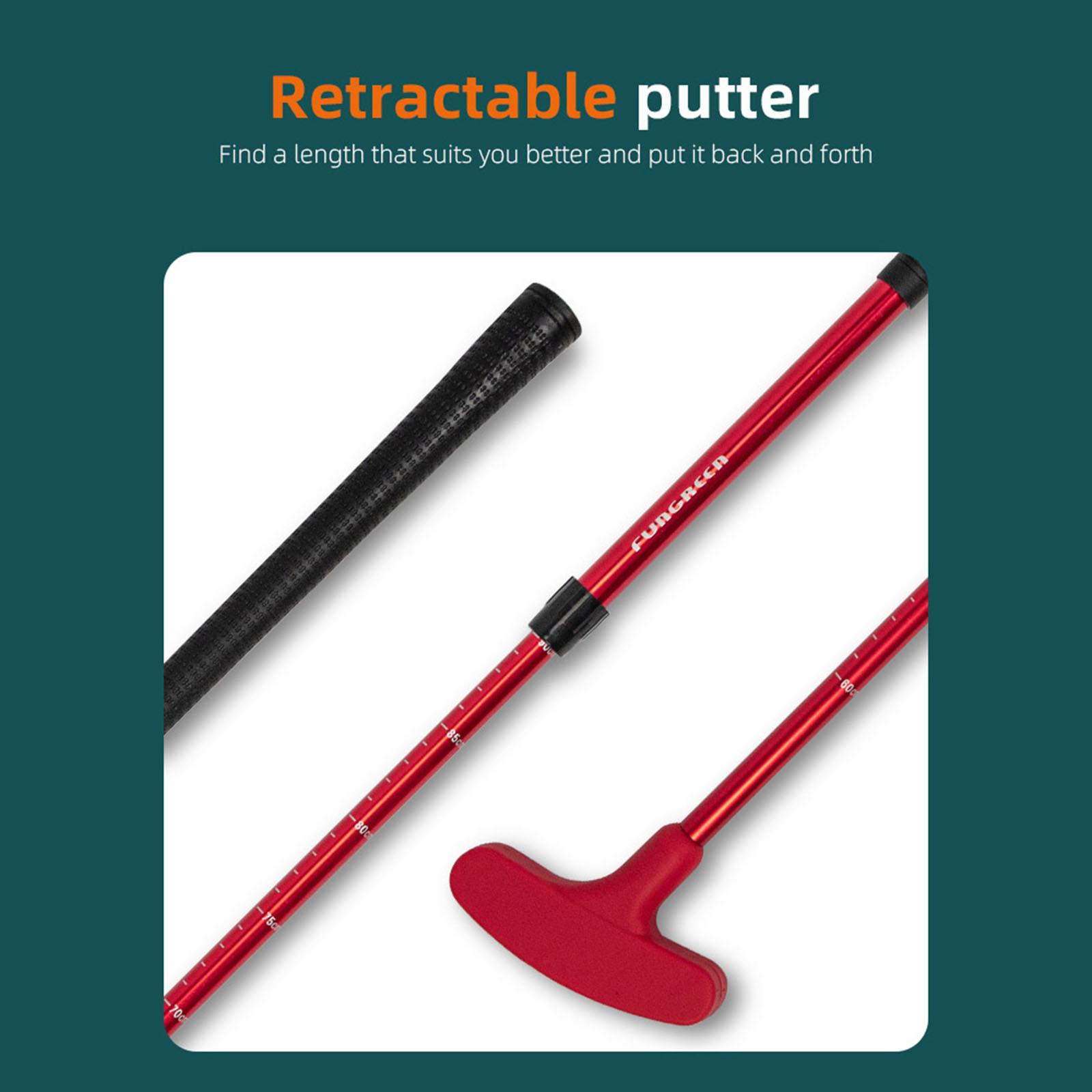 Kids Putter for Golf - Portable Golf Putter with Scale - Youth Junior Golf Putter -Kids Golf Clubs Putter - Two Way Putter - Golf Putter for Children