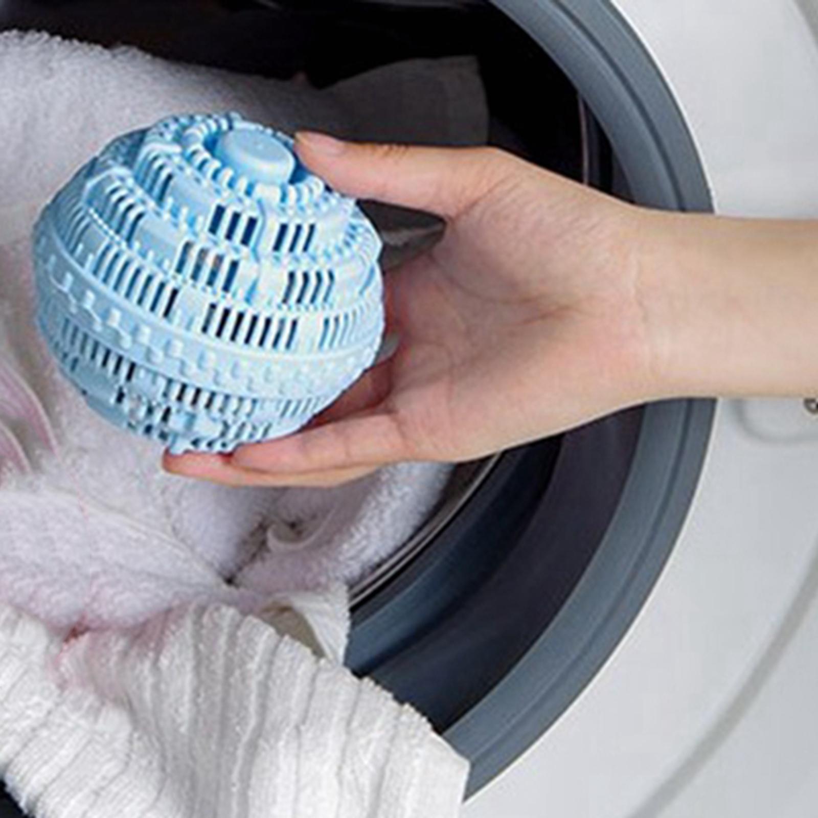 Washing Laundry Hair Remover Balls Anti-winding Washing Machine Ball Blue