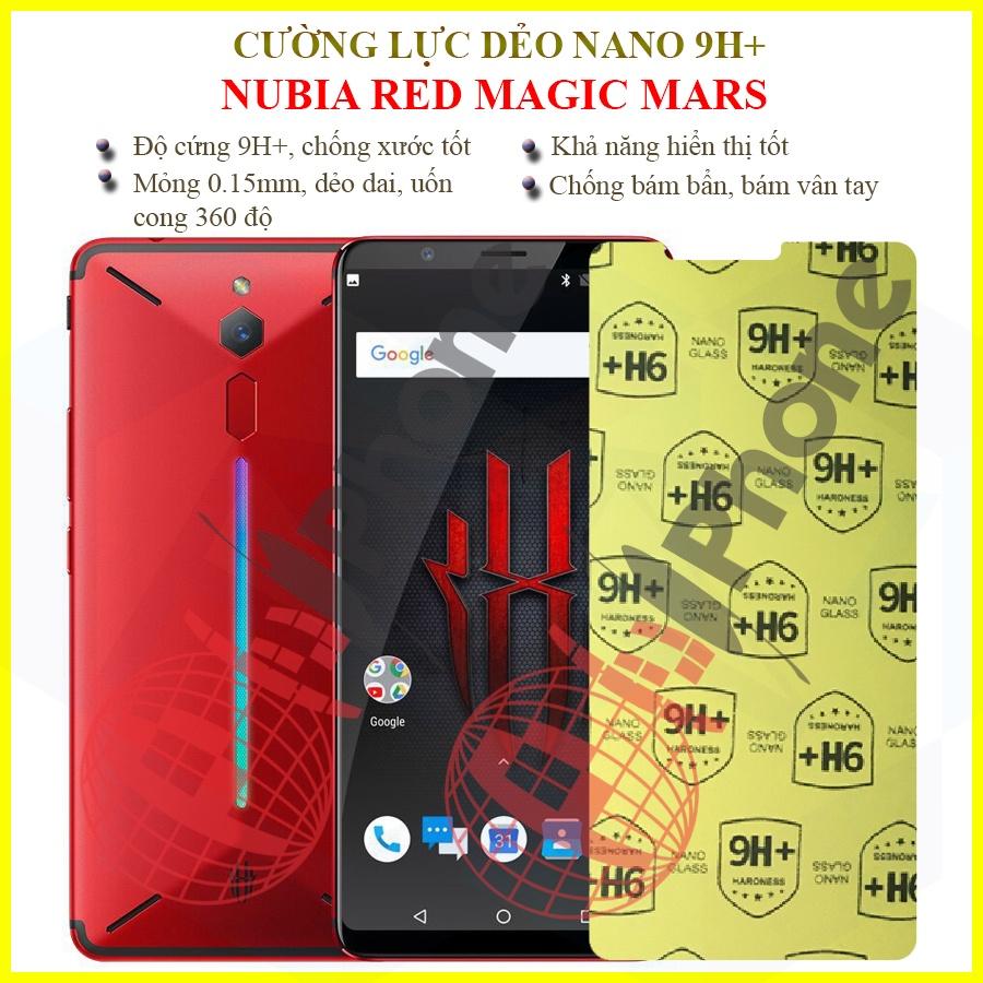 Dán cường lực dẻo nano  dành cho Nubia Red Magic Mars