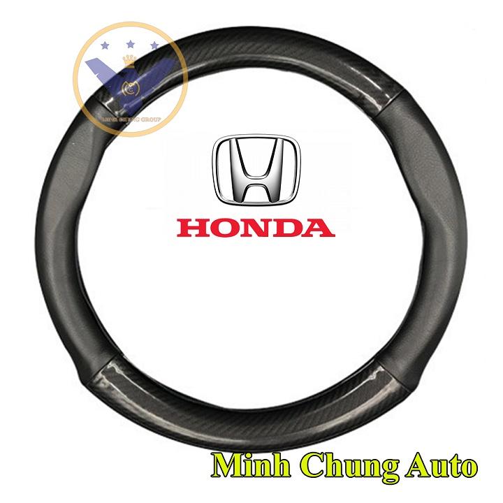 Bọc vô lăng ô tô logo các hãng-Cacbon