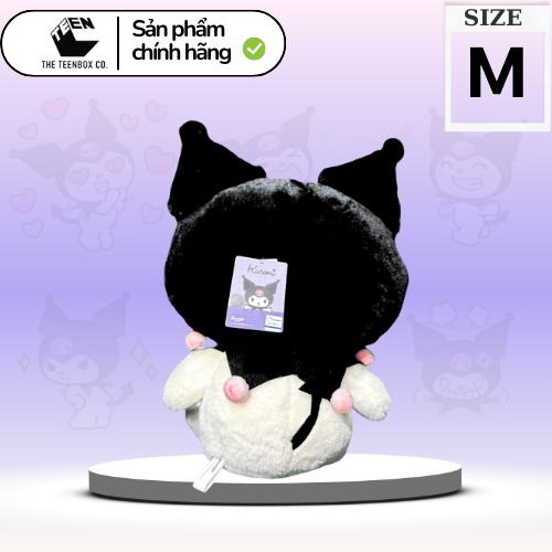 Gấu Bông Thỏ  Kuromi size M Cho Bé Cao Cấp, Thú nhồi bông màu tím Kuromi, Kuromi Nhồi Bông Đáng Yêu, Gấu bông Cao Cấp Mềm Mịn Size 30cm, Quà tặng đáng yêu - Sản phẩm chính hãng, Phân phối bởi Teenbox