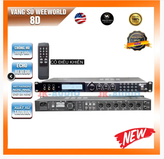 VANG SỐ WEEWORLD 8D - Hàng chính hãng