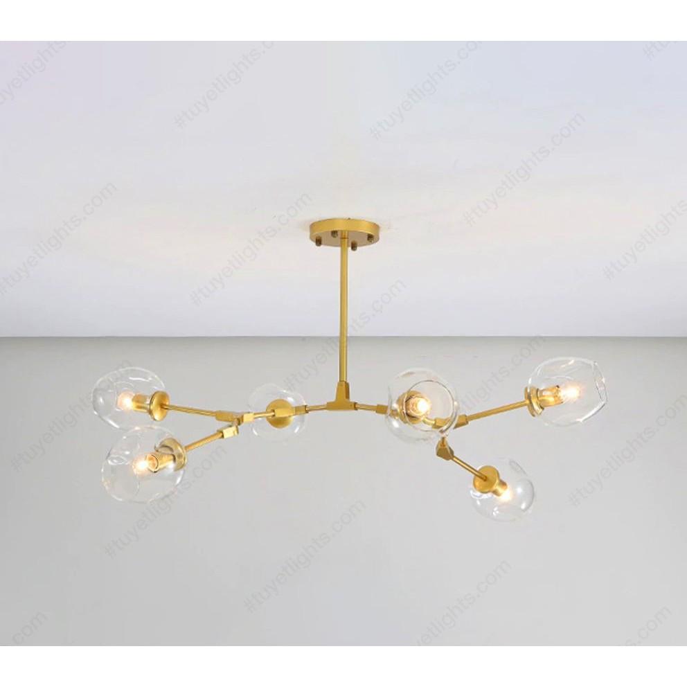 Đèn thả chùm thủy tinh APT-882-6