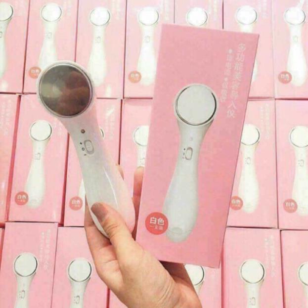 Máy Massage Mặt Cầm Tay Mới Ion DS309, Siêu Thoàng Lỗ Chân Lông, Giúp Mịn Da Mặt