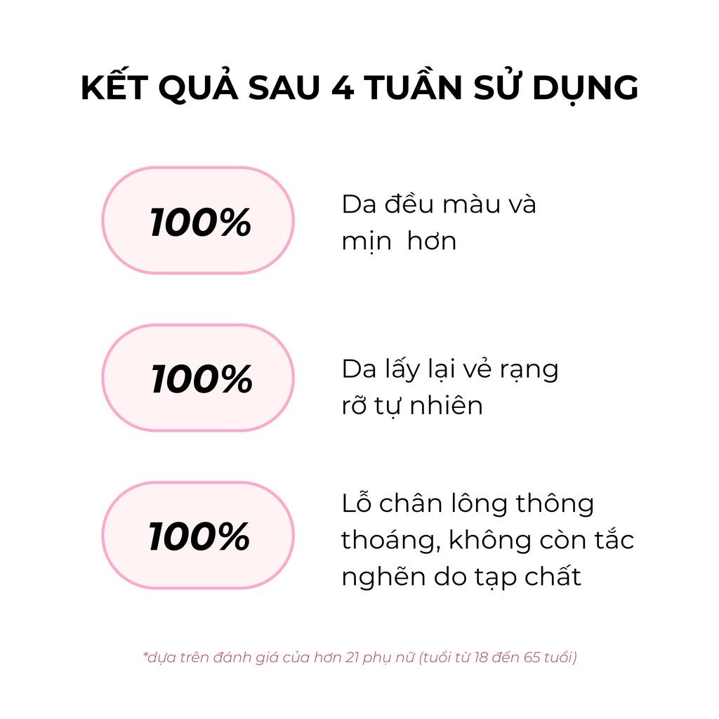 Kem tẩy da chết không hạt làm trắng sáng đều màu da nguồn gốc thiên nhiên Qiriness Radiant Enzymatic Buffing Cream 75ml