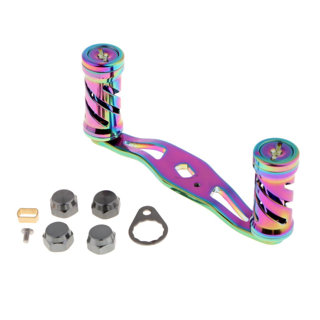 Aluminum Alloy Fishing Reel Handle with Fittings For D/S/A Baitcasting Reels