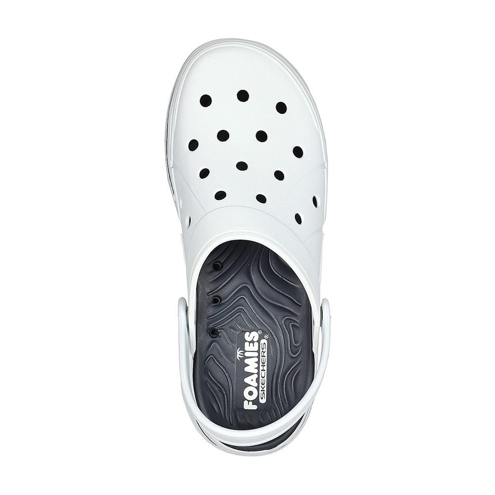 Skechers Nam Dép Đúc Bít Mũi Đi Mưa Thường Ngày, Đi Học, Đi Làm Foamies GOwalk 5 - 243032-WNV