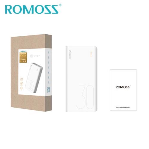 Pin Sạc Dự Phòng30.000mAh  Romoss Sense8  3 Cổng Sạc Vào,HÀNG CHÍNH HÃNG