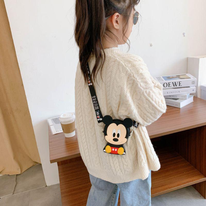 Túi mickey minnie silicon cho bé