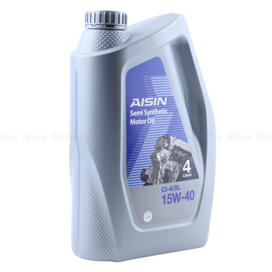 Nhớt Động Cơ AISIN ECSI1544P 15W-40 CI4 / SL Semi Synthetic (4L)