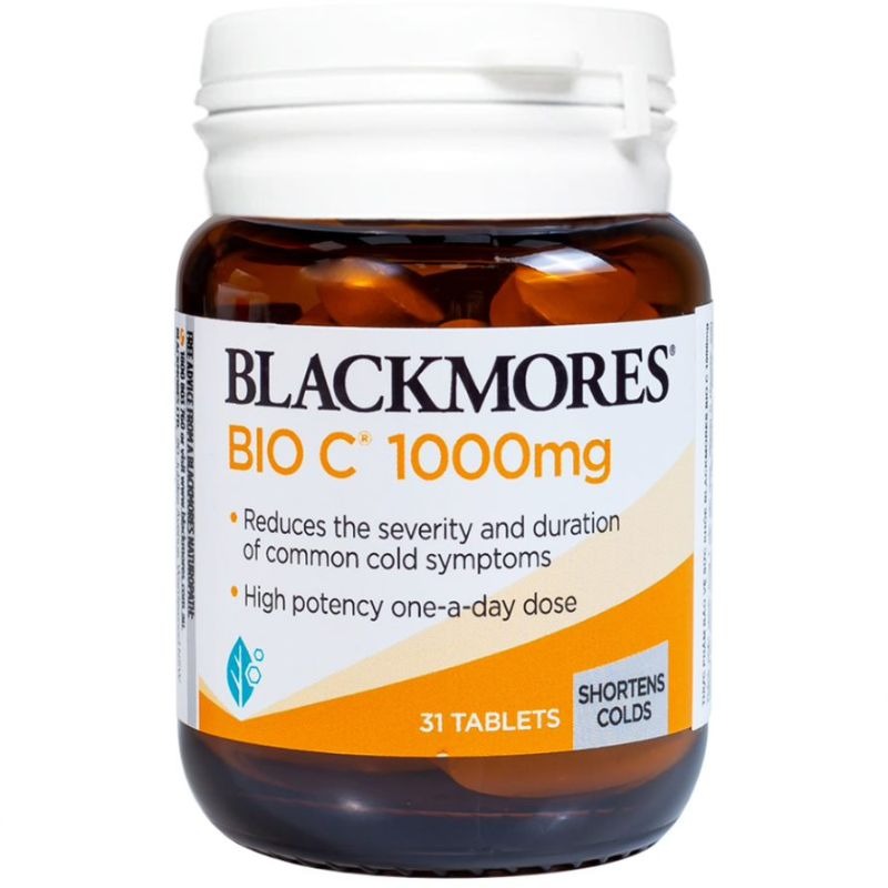 Thực Phẩm Bảo Vệ Sức Khỏe Blackmores Bio C 1000mg 31 Viên
