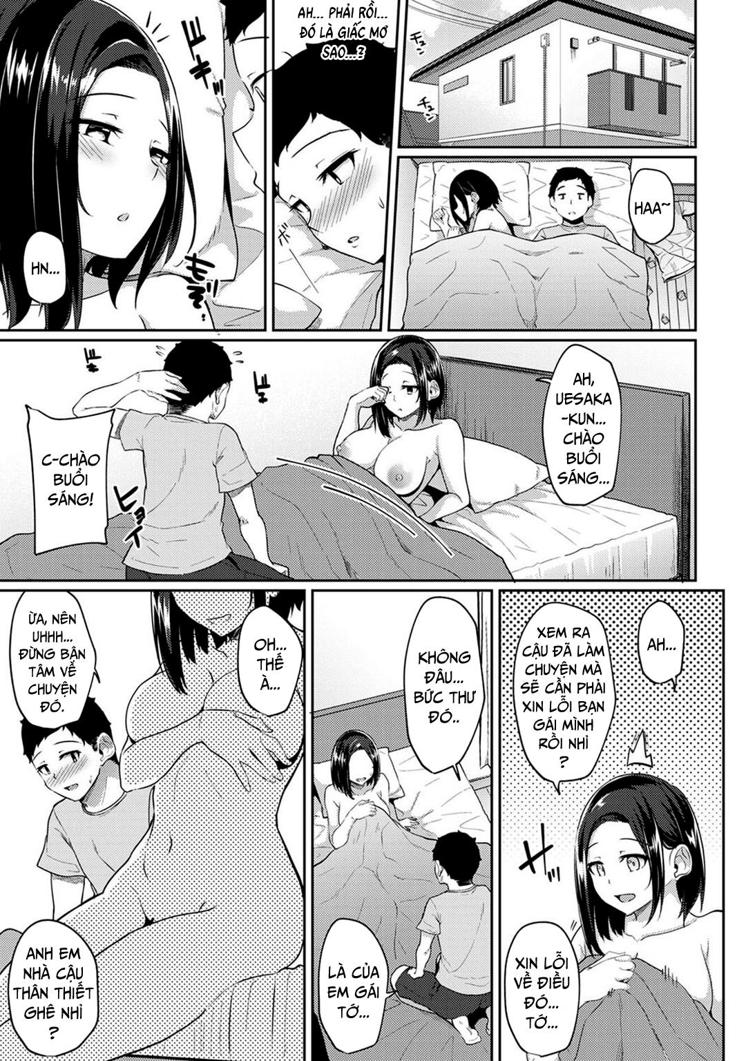 thấy em gái mình đang mặc tạp dề khỏa thân chapter 5 23