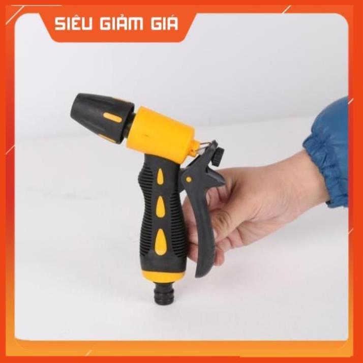 Vòi xịt nước tăng áp thông minh rửa xe, tưới cây có đầu xoay tiện lợi