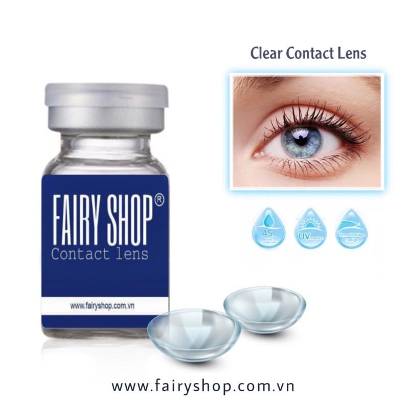 Kính Áp Tròng Trong Suốt Clear Lens 14.0mm - FAIRY SHOP CONTACT LENS độ 0 đến 15