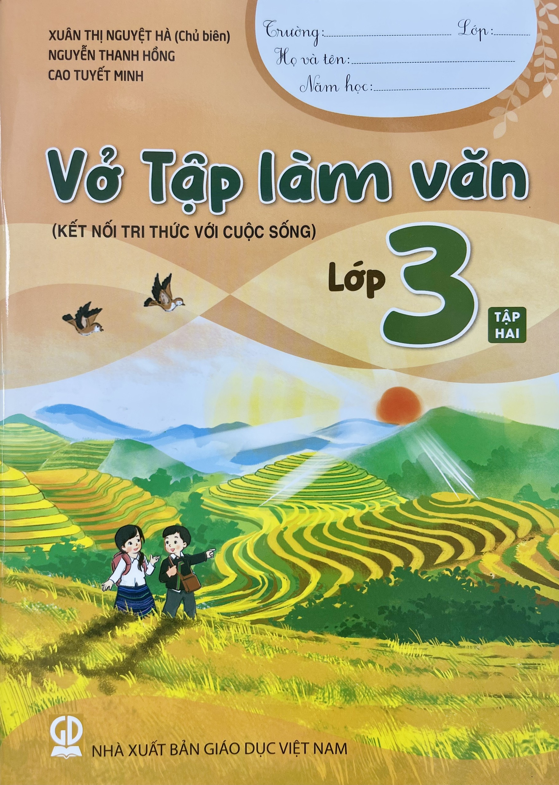 Sách - Vở tập làm văn lớp 3 tập 1+2 (Kết nối tri thức với cuộc sống)