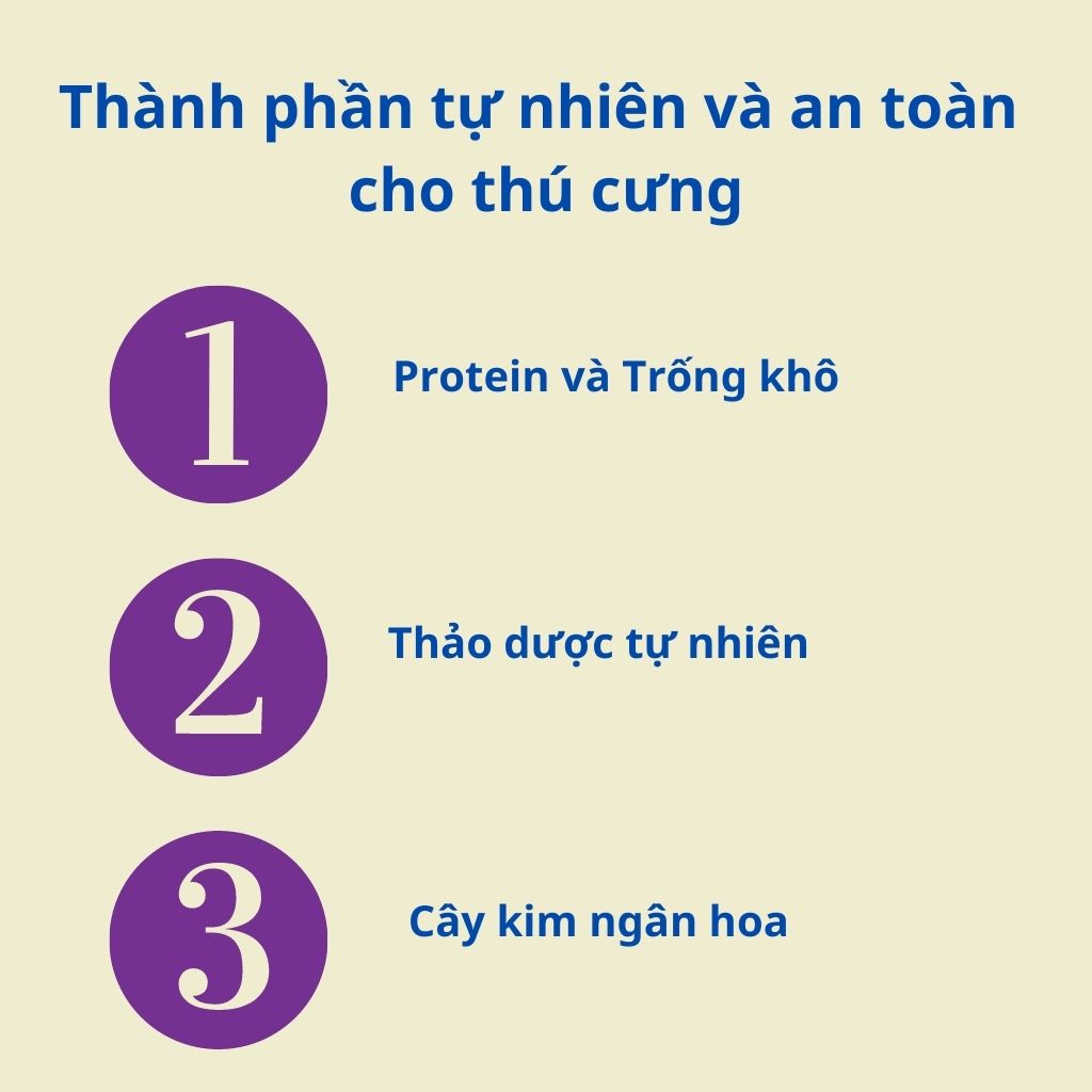 Xịt thơm miệng, trắng răng, khử khuẩn cho chó mèo - Chai 120ml