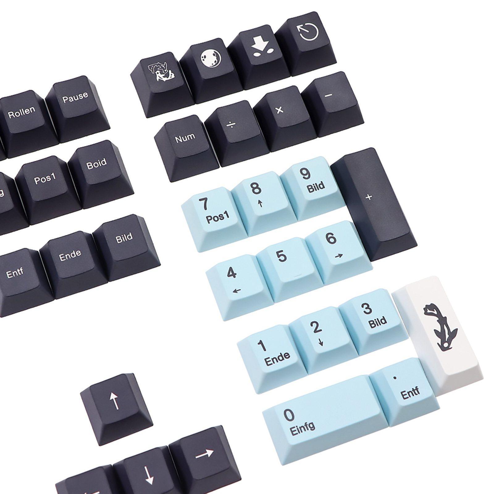 134 Key Mechanical Keyboard  PBT  Dustproof for