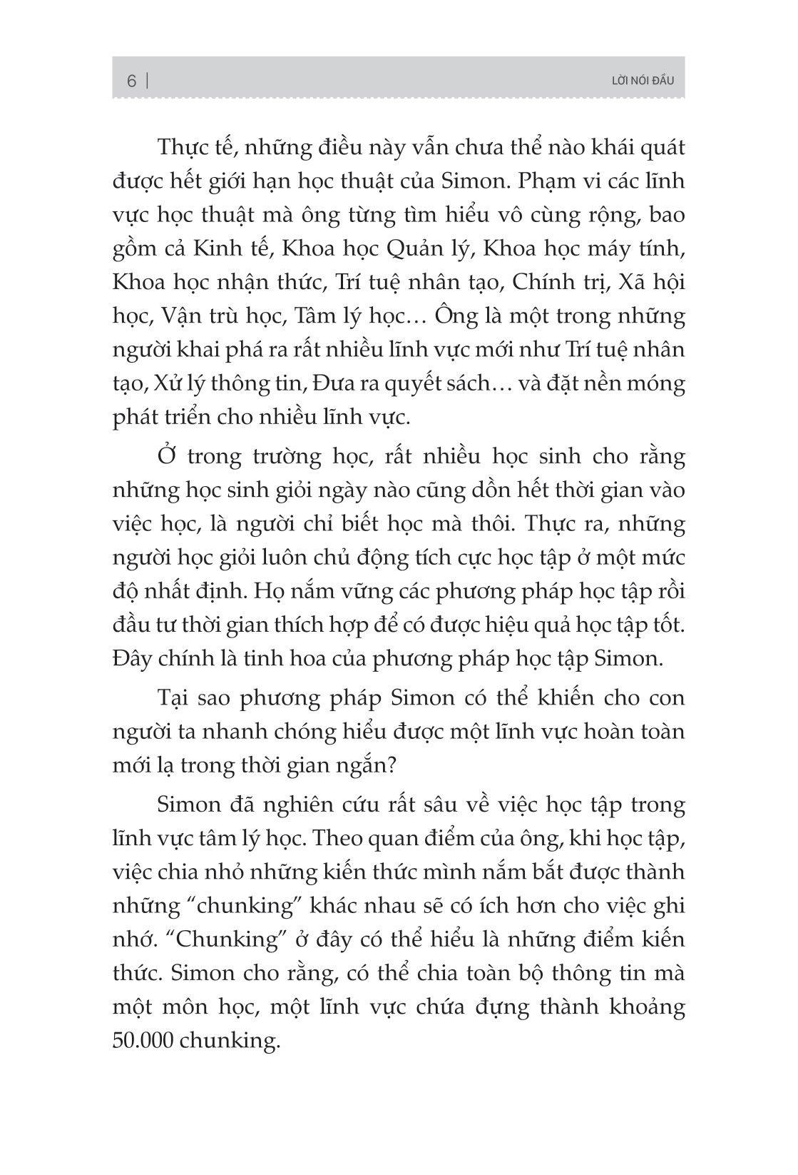 Phương Pháp Simon - Cách Học Nhanh, Nhớ Lâu Mọi Kiến Thức