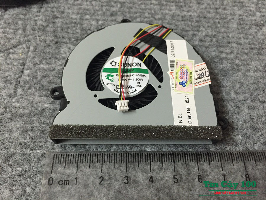 Fan tản nhiệt CPU laptop DEll inspiron 3521, 15 3521