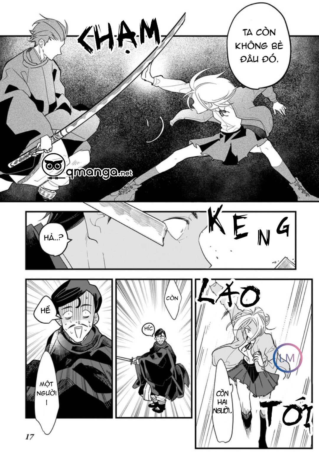 yuzuki – nữ sinh trung học bị triệu hoán chapter 2 16