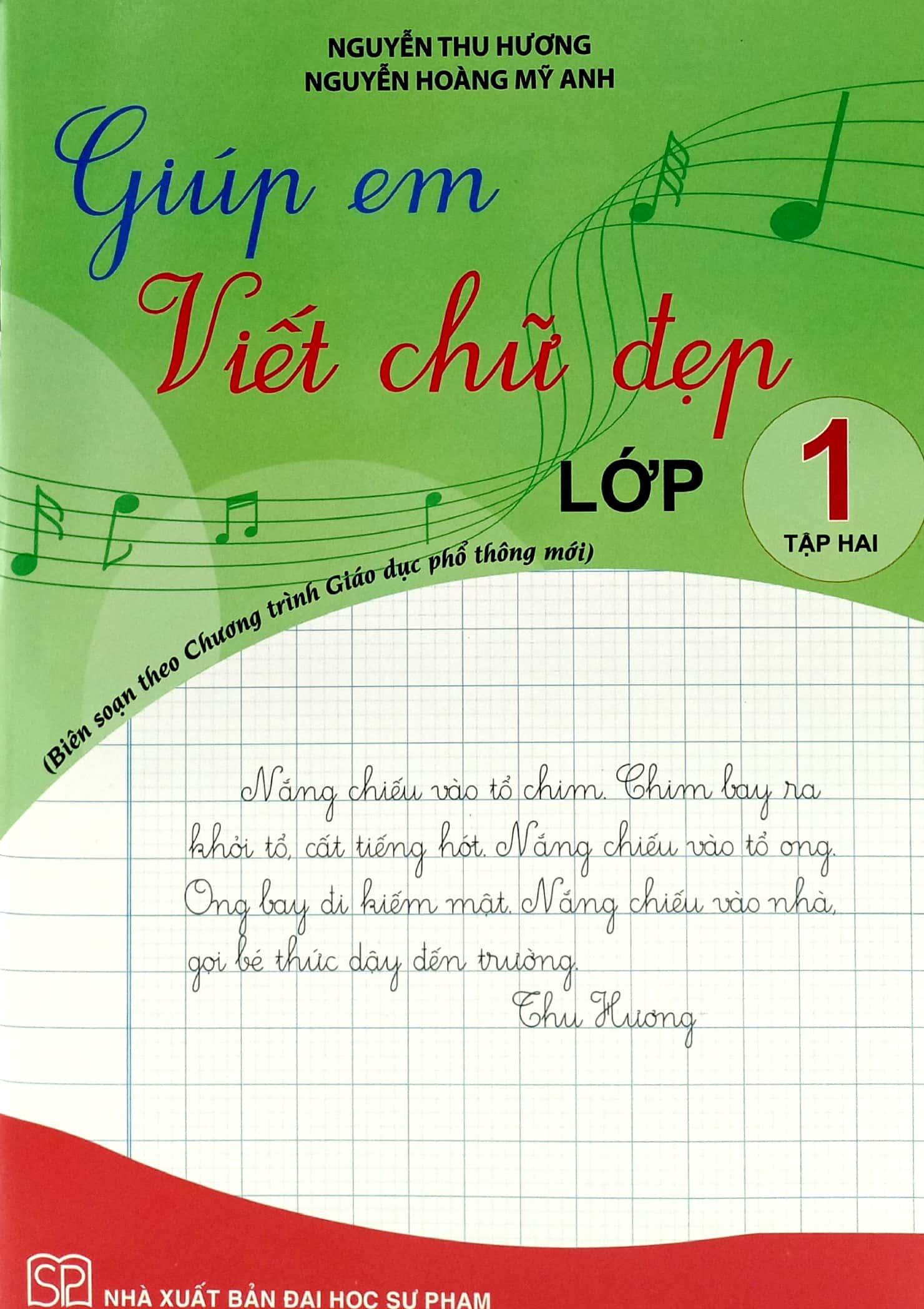 Giúp Em Viết Chữ Đẹp Lớp 1 - Tập 2 - Cánh Diều (Theo Chương Trình Giáo Dục Phổ Thông Mới)