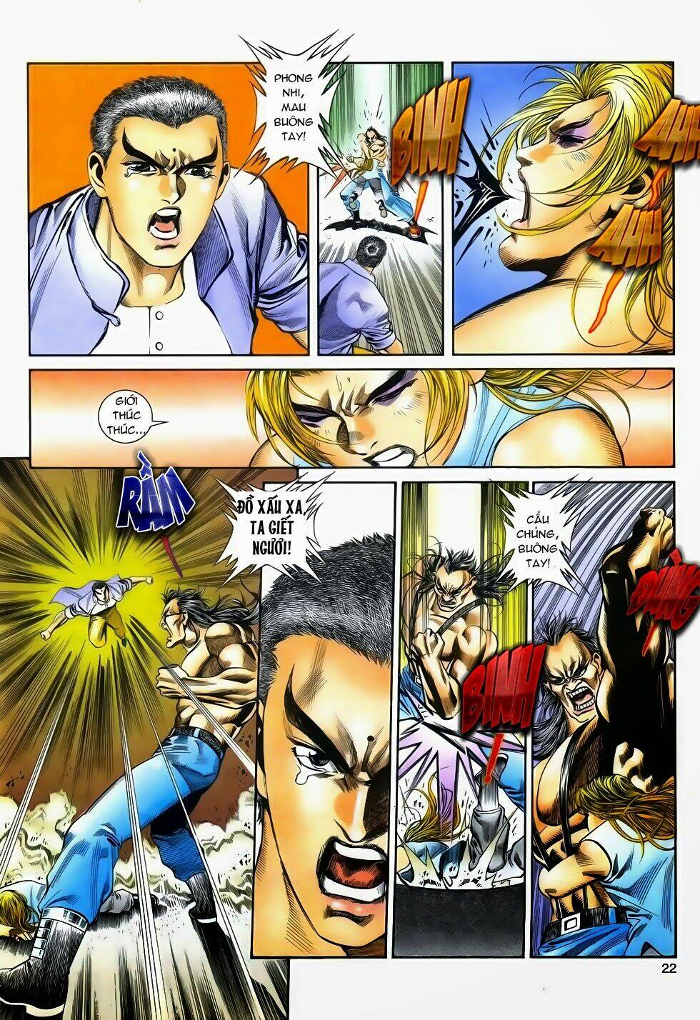 long hổ phong bạo chapter 3 22