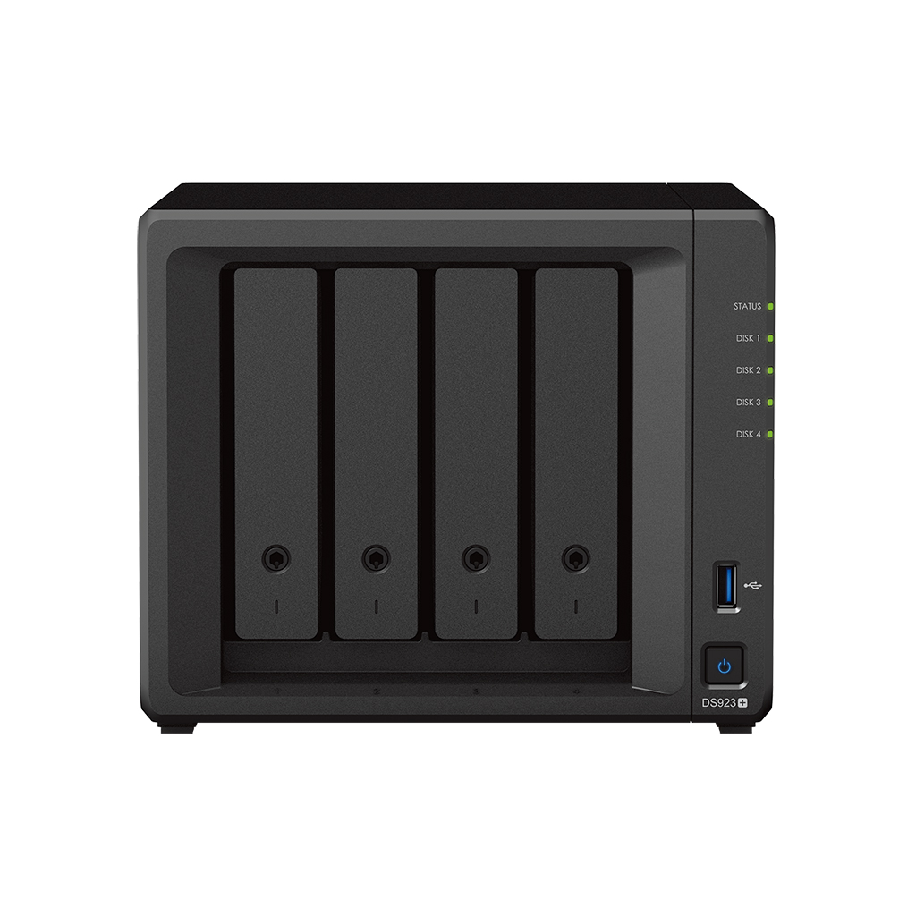 Combo Thiết bị lưu trữ NAS Synology DS923+ kèm 1 ổ cứng NAS N300 12TB - Hàng chính hãng