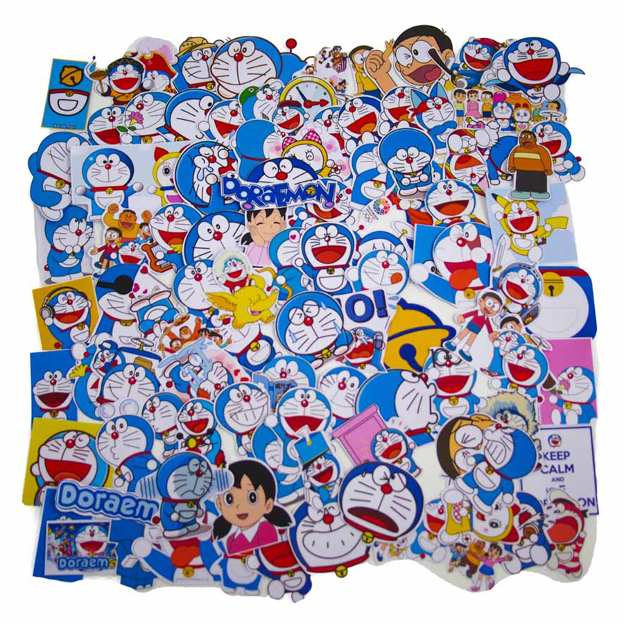 Set 100 Sticker - Doremon