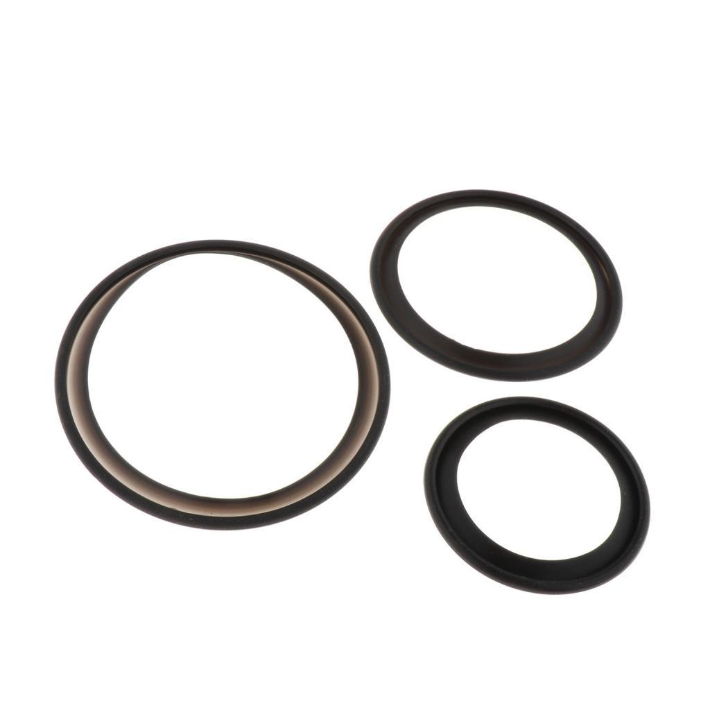 3 Chiếc Kèn Saxophone Tắt Tiếng Nhẫn Máy Tạo Cao Su Chuông Protecor Thay Thế Các Bộ Phận