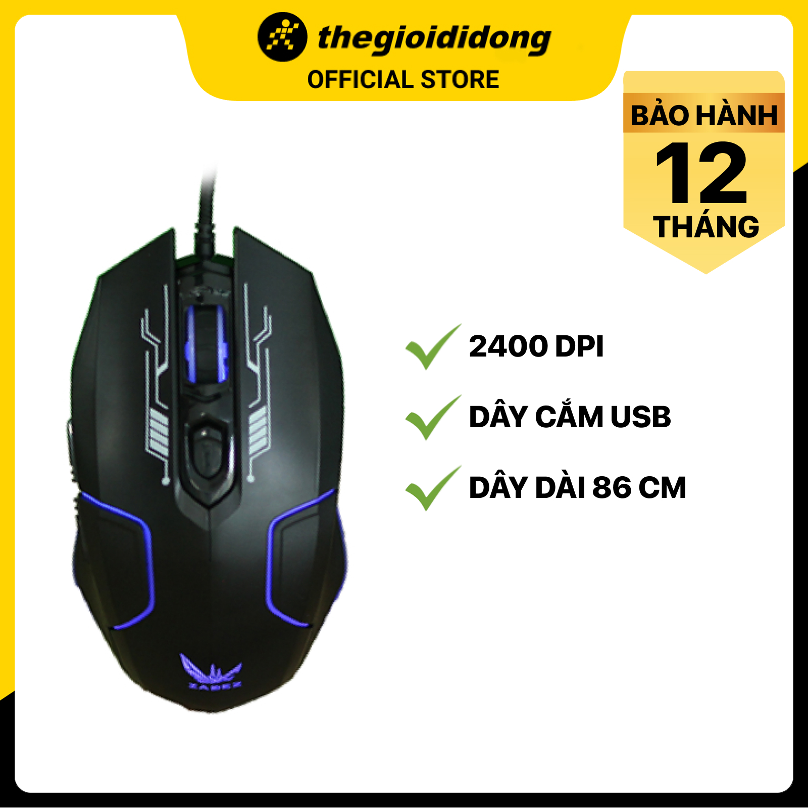 Chuột Gaming ZADEZ G-610M - Hàng Chính Hãng