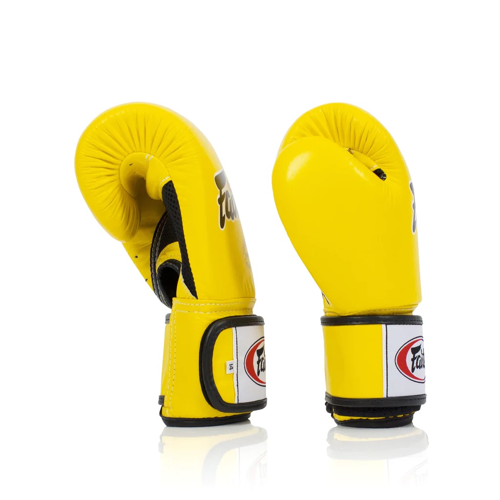 Găng Tay Fairtex Bgv1 Tight Fit Muay Thai/Boxing Gloves - Boxing/ MuayThai/ Kickboxing Training/ Vàng