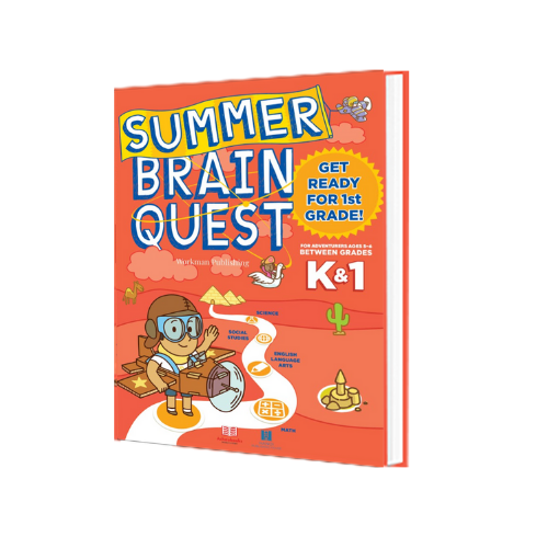 Sách sunner brain quest k1 phát triển tư duy iq cho bé - in màu ( 4 - 5 tuổi )