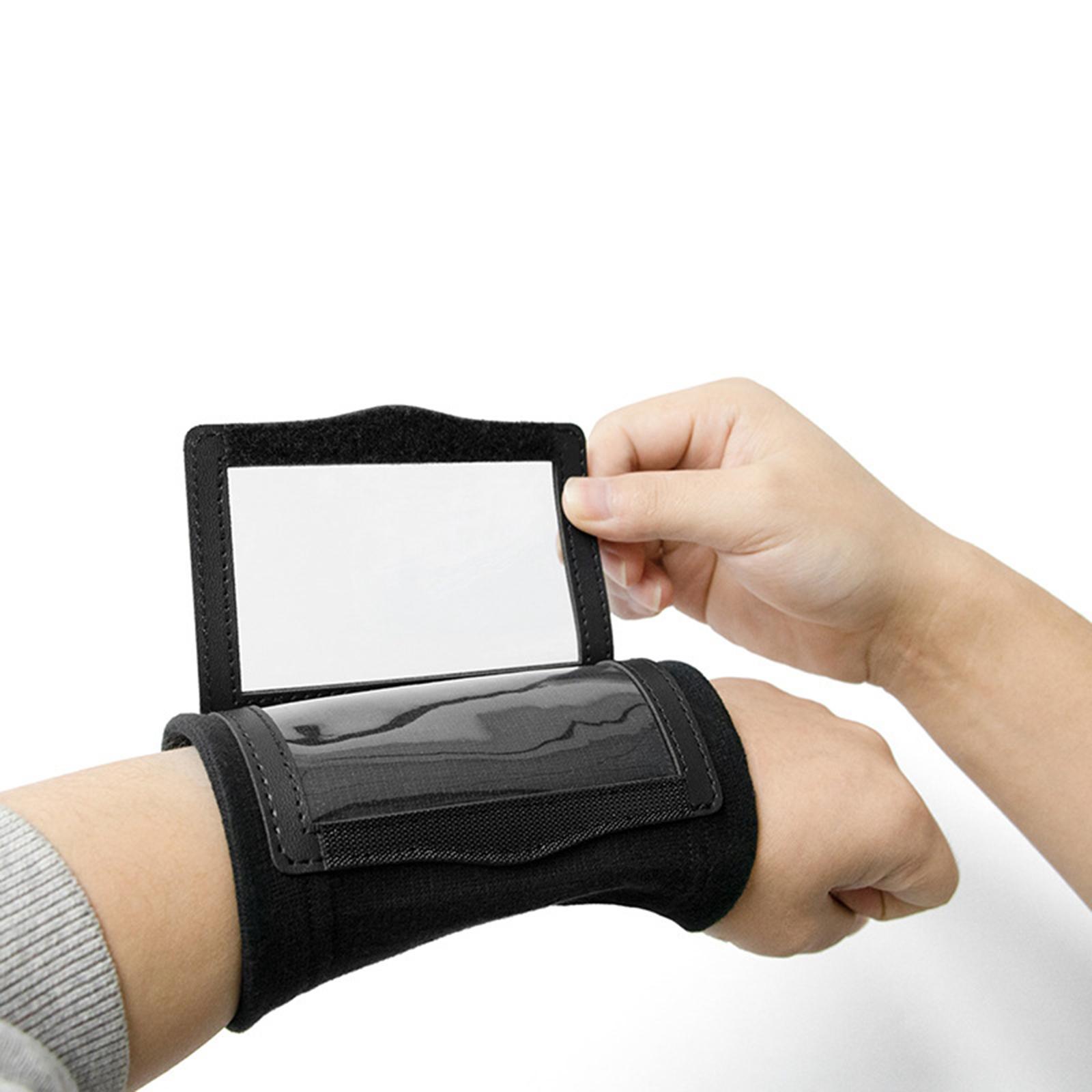 Football Play Wristbands Sporting Goods Football Armband Durable Portable Adjustable Playbook Wristband for Baseball Soccer Sports Adult