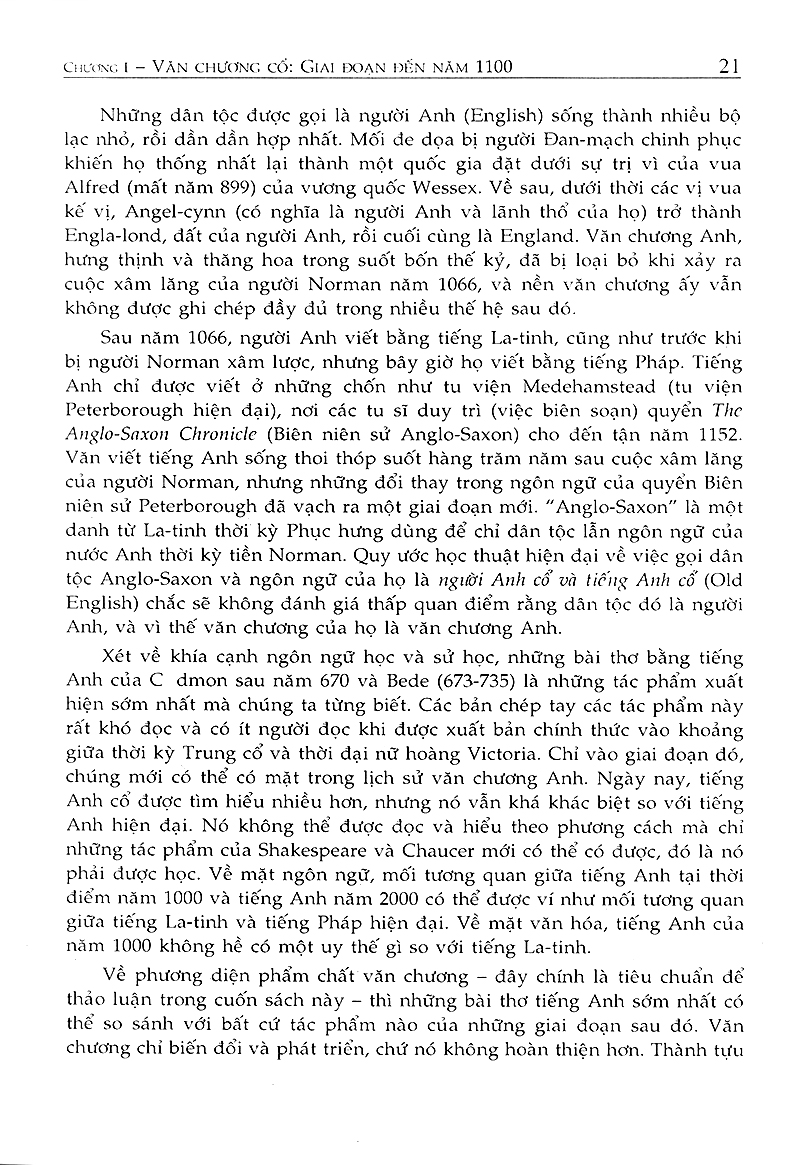 Lịch Sử Văn Học Anh Quốc - Vanlangbooks