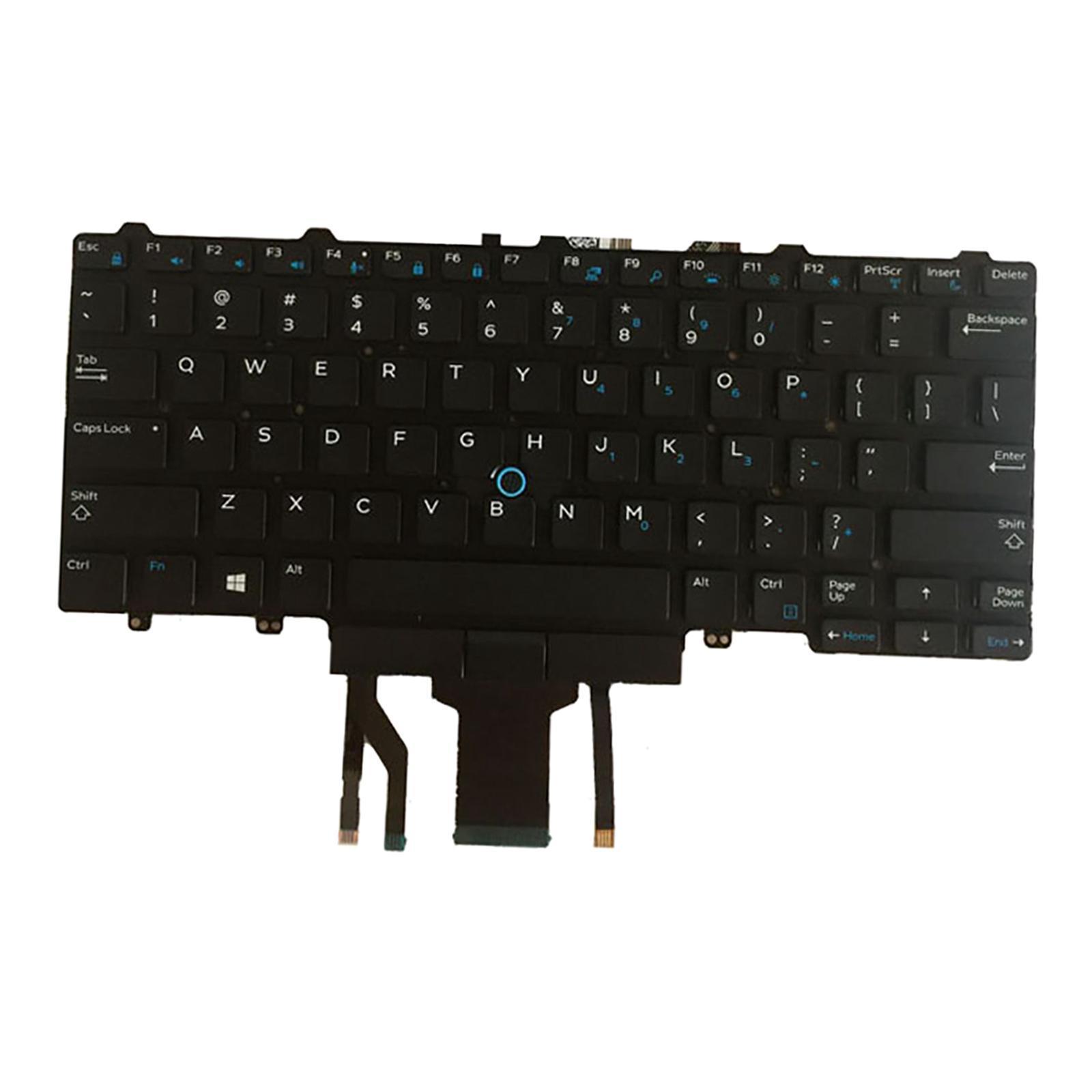Keyboard US Layout Backlit For Dell Latitude E5450 E7250 E7450 E7470 E5470