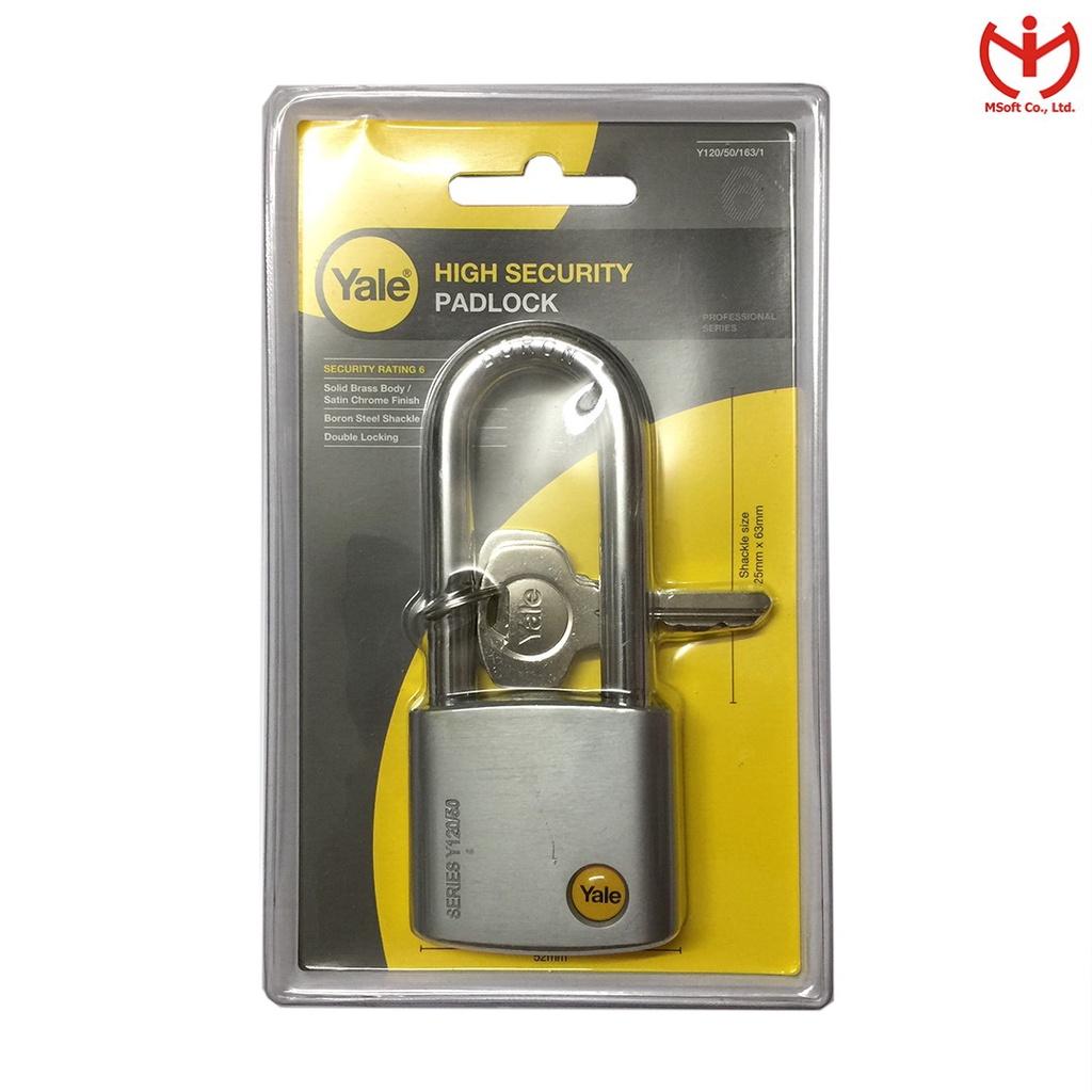 Ổ khóa Yale 5 phân càng dài chìa răng Y120/50/163/1 - MSOFT