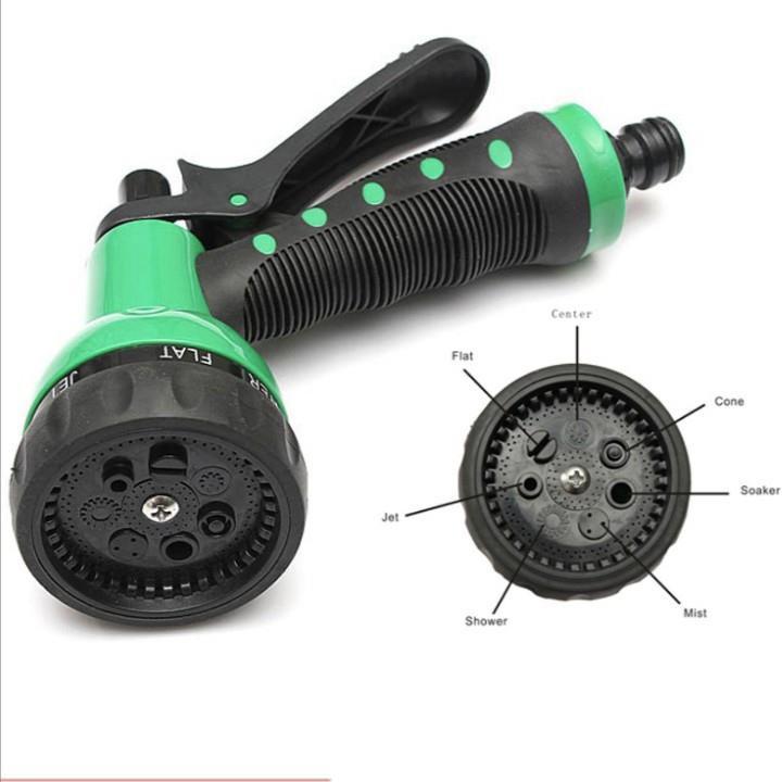 Bộ vòi xịt nước tưới cây đa năng 7 chế độ kèm dây tưới 206791 TL