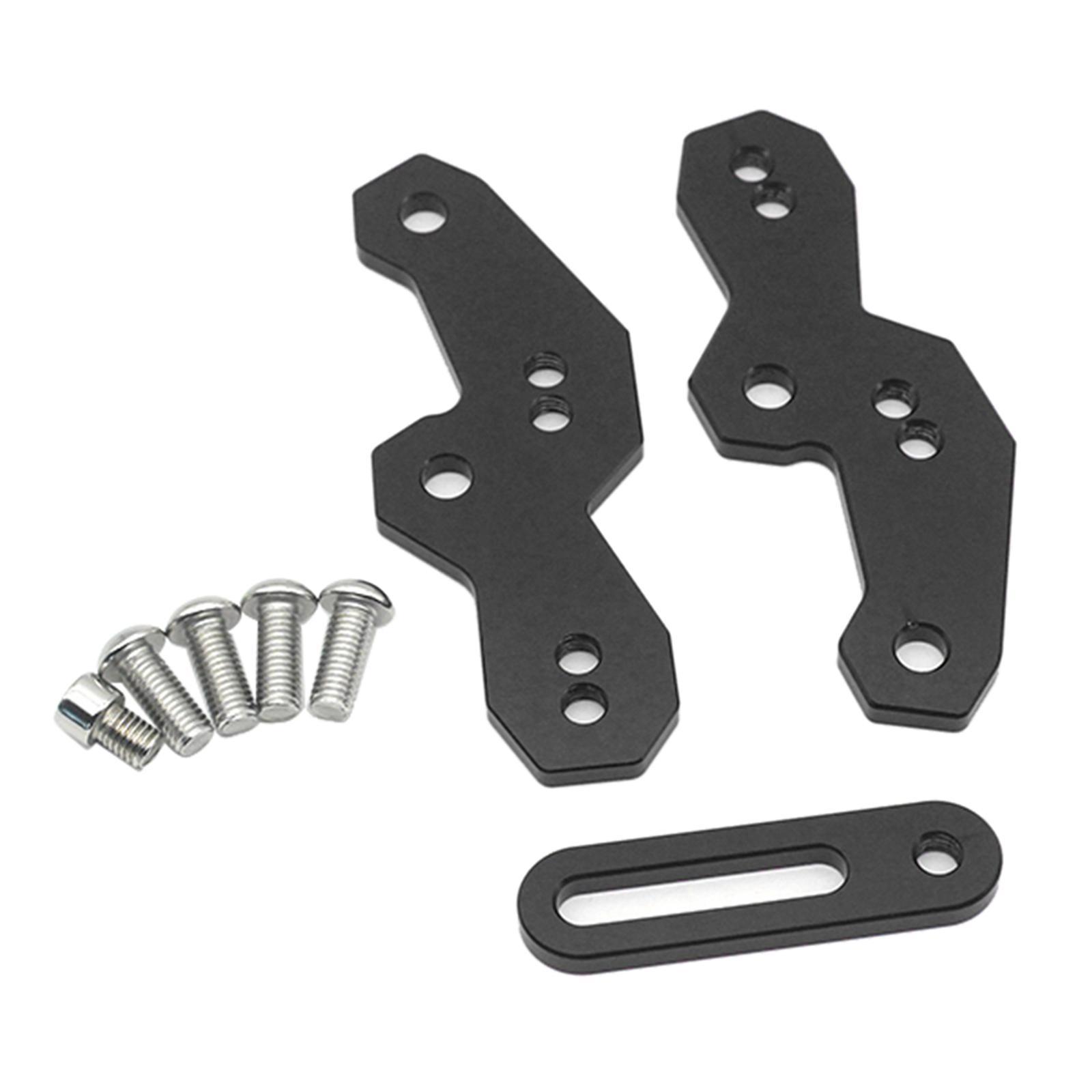 Rearset Base Relocation Brackets Kit for   V3 2017-2019 Black